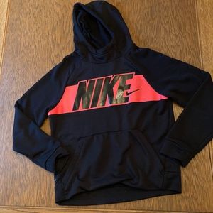 Boys' Nike Dri-Fit Hoodie Size L Black